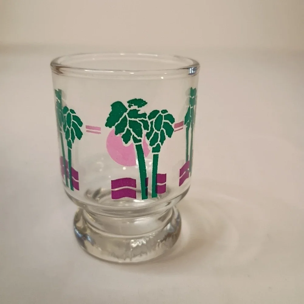 Palm Trees Beach Ocean‎ Souvenir Shot Glass